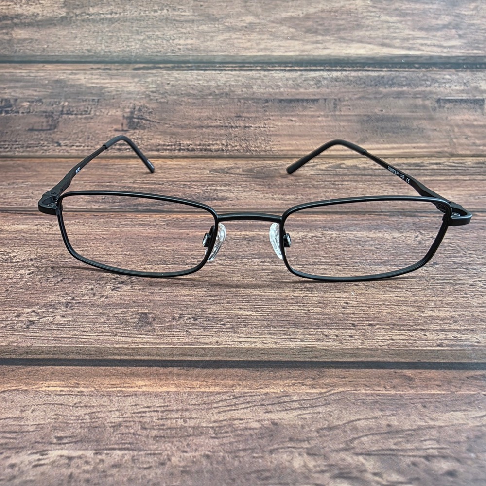 Randolph Elite‎ 145 Eyeglasses Matte Black Rectangular Frame Japan 50-19-145